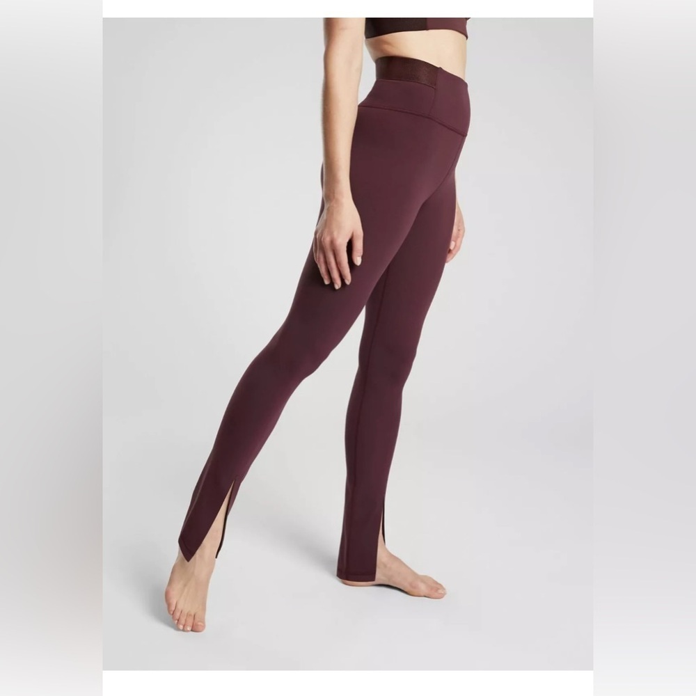 Athleta AURA SPLIT PANT IN POWERVITA Size Large